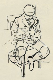 'Boy Reading', c1900. Artist: Warwick Reynolds.