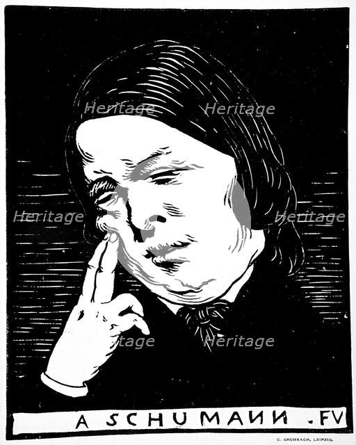 To Schumann, 1893. Creator: Felix Vallotton.