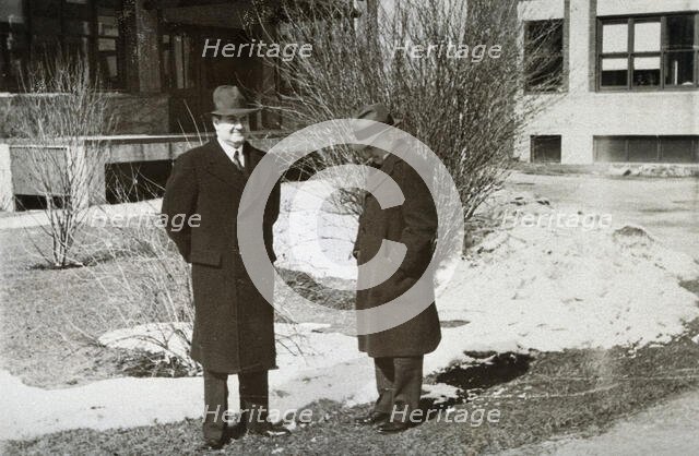 Thomas Nevin and Howard B Fonda, c1950s. Creator: Unknown.