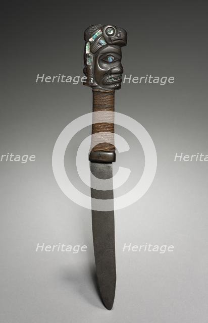 Fighting Knife, late 1800s-early 1900s. Creator: Unknown.