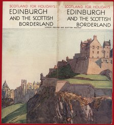 Tourist brochure of Scotland, Edinburgh, 1928.