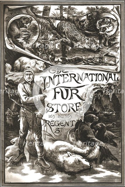 ''The International Fur Store, 163-165 Regent Street', 1888. Creator: Unknown.