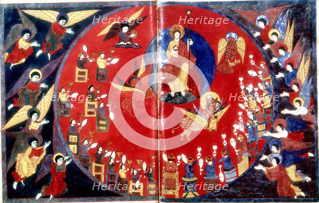 Apocalypse of St-Sever (Latin), c1050. Artist: Anon