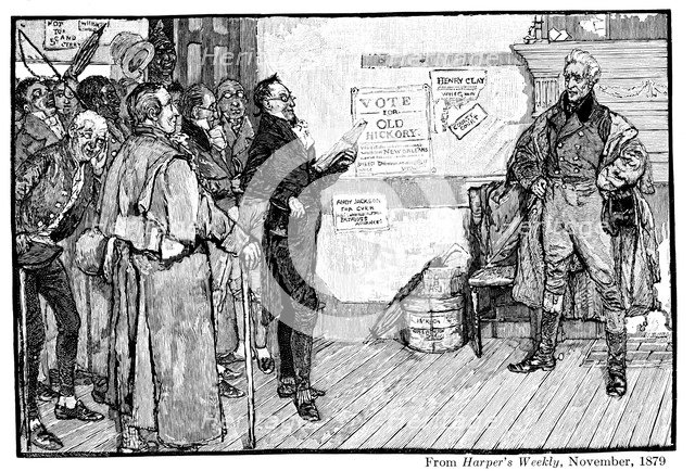 Andrew Jackson (1767-1845), 7th president of the USA, Washington, USA, 1828. Artist: Unknown