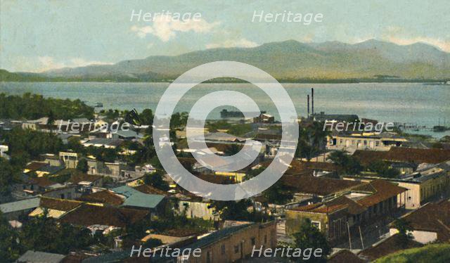 'Santiago de Cuba. Vista parcial', c1910.  Creator: Unknown.