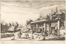 The Little Farm, possibly c. 1617. Creator: Jacques Callot.