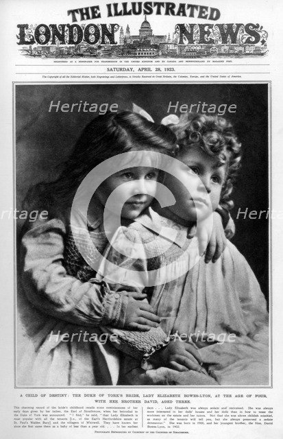 "The Illustrated London News", 28th April 1923.  Creator: Unknown.