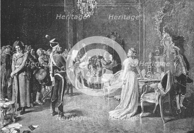 ''Pictures of the Year - IX. "Proscribed: An Incident in the French Revolution", 1891. Creator: Unknown.