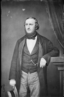 Portrait of the composer William Vincent Wallace (1812-1865), 1855. Creator: Brady, Mathew B. (1822-1896).