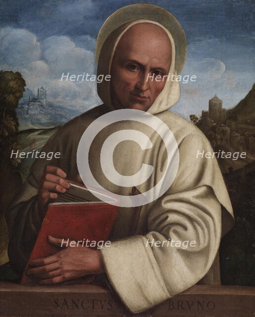 Saint Bruno, c1525. Creator: Girolamo Marchesi.