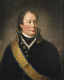 Georg Adlersparre, 1760-1835, Count, Major General, Cabinet Minister, 1809. Creator: Fredric Westin.