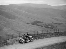 Morris open 2-seater, Ericstane Brae, North of Moffat, Dumfries, Scotland, 1920s. Artist: Bill Brunell.