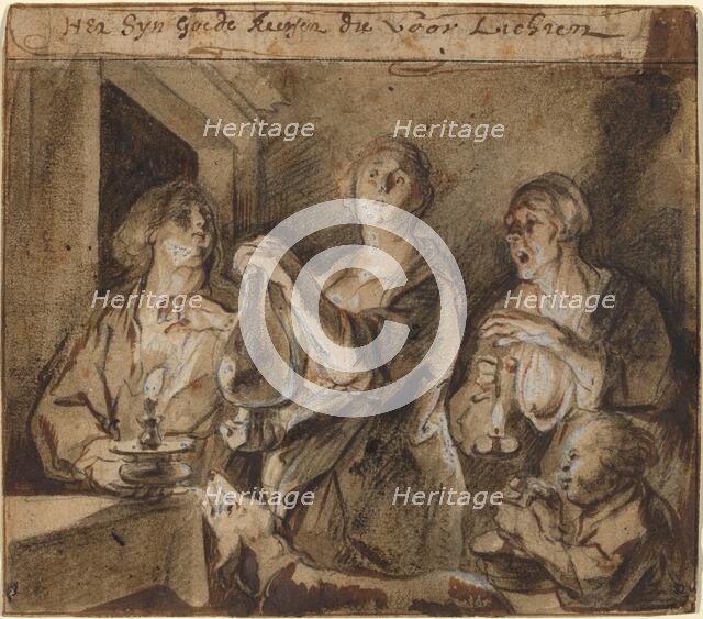 It is good candles which light the way, 1640s. Creator: Jacob Jordaens.