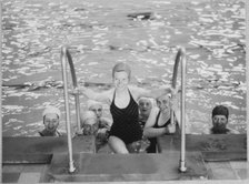 Derby Baths, Promenade, Blackpool, 1942-1943. Creator: Barnet Saidman.