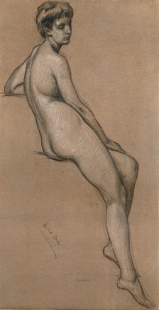 'Study of Line by Herbert Draper', c1903. Artist: Herbert James Draper.