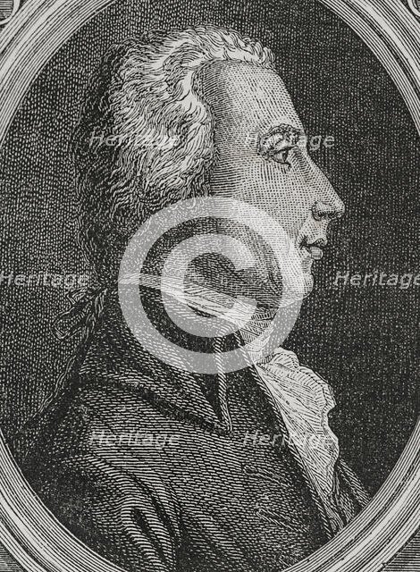 Dominique Joseph Garat (1749-1833), French lawyer, journalist, writer and politician, 1876.  Creator: Unknown.