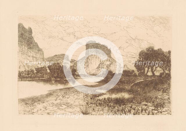 Green River, Wyoming Territory, 1886. Creator: Thomas Moran.