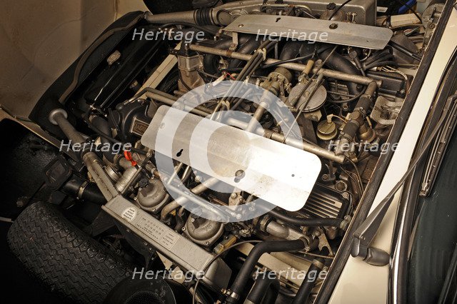 Jaguar E type 1974. Artist: Simon Clay.