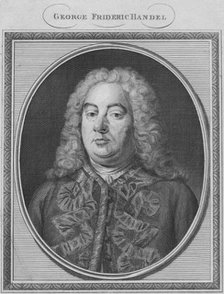 'George Frideric Handel', 1785. Creator: Unknown.