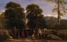 The Welsh Funeral, 1848. Creator: David Cox the elder.