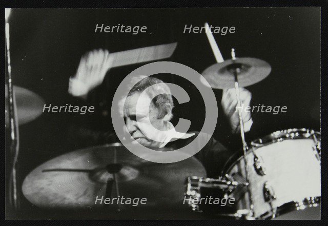 Buddy Rich in concert at the Forum Theatre, Hatfield, Hertfordshire. Artist: Denis Williams