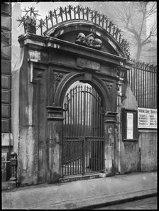 St Olave's Church, Gateway, Hart Street, City of London, Greater London Authority, 1910-1950. Creator: William Archer Clark.