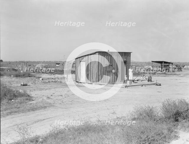 Home of rural rehabilitation client, Tulare County, California, 1938. Creator: Dorothea Lange.