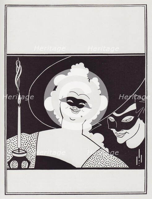 Cover Design for The Yellow Book, Vol I, 1894. Creator: Aubrey Beardsley.