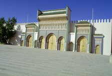 Gates of the Royal Palace, Fez, Morocco.