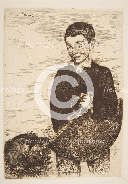 The Urchin, 1861-62. Creator: Edouard Manet.