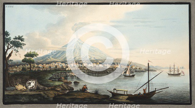 View of Mount Etna from Catania, 1776. 