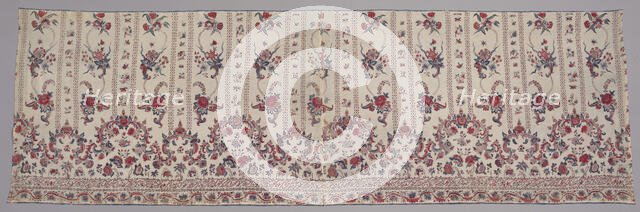 Panel of Chintz for a Skirt, India, 1730-50. Creator: Unknown.
