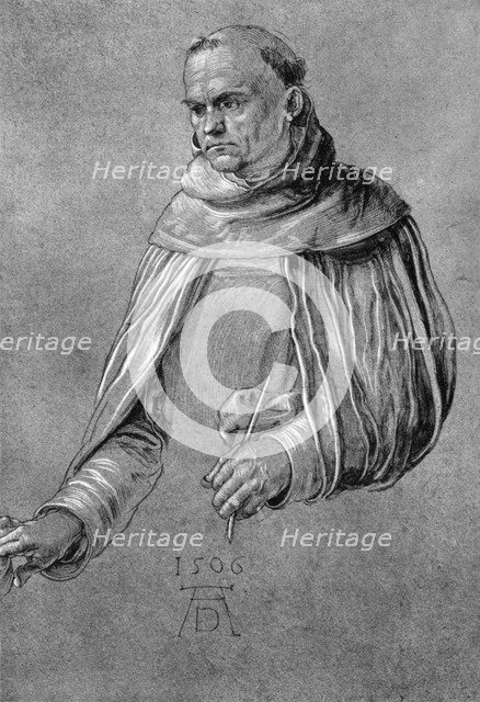 'Holy Dominikus', 1506, (1936). Artist: Albrecht Dürer