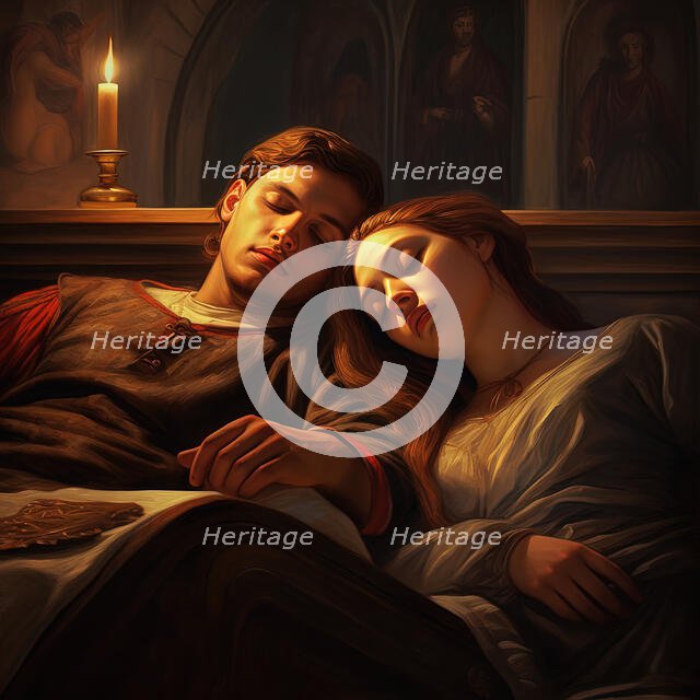 AI IMAGE - Romeo and Juliet, 2023. Creator: Heritage Images.