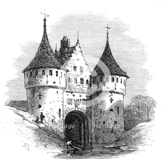 Porte Rabot, Ghent, 1872. Creator: Unknown.