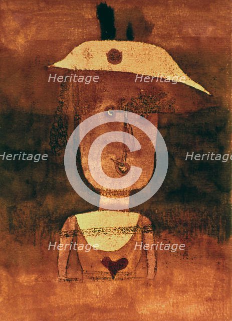 'Portrait of Mrs P in the South', 1924. Artist: Paul Klee