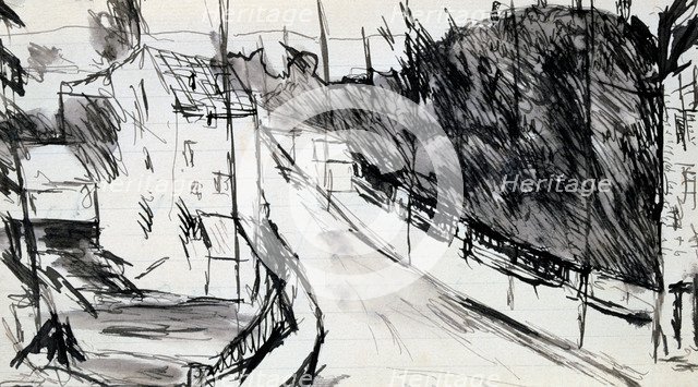 'Street of Suburbs', c1900-1944. Artist: Max Jacob