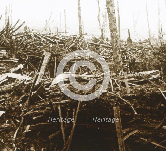 Battlefield, c1914-c1918. Artist: Unknown.