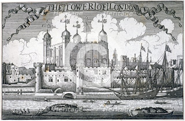 Tower of London, c1800(?). Artist: Anon