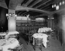 Hotel Utica, the cafe, Utica, N.Y., between 1905 and 1915. Creator: Unknown.