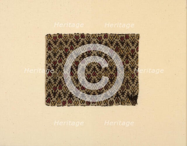 Fragment, Peru, A.D. 1000/1476. Creator: Unknown.