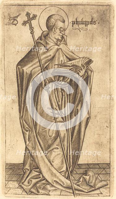 Saint Philip, c. 1470/1480. Creator: Israhel van Meckenem.