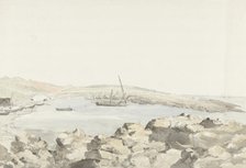 View of the port from via Luogovivo, 1778. Creator: Louis Ducros.