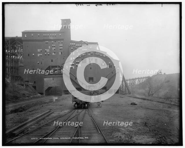 Woodward coal breaker, Kingston, Pa., 1900. Creator: Unknown.