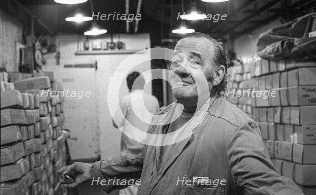 Smithfield Meat Market, City of London, January 1980. Creator: Peter Thompson.