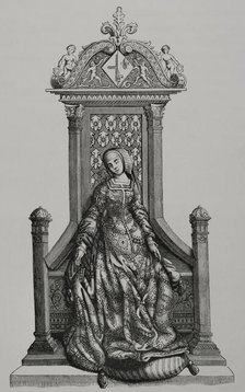 Louise of Savoy, (1476-1531), Regent of France, Mother of  King Francis I of France, 1877.  Creator: Unknown.