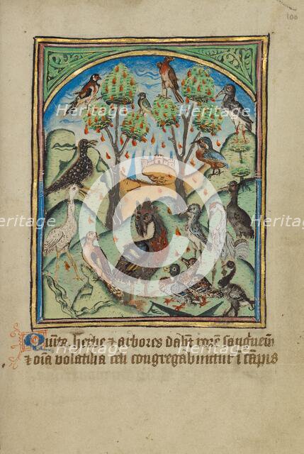 The Fifth Sign before the Day of Judgment; Illustrated Vita Christi..., about 1480-1490. Creator: Unknown.