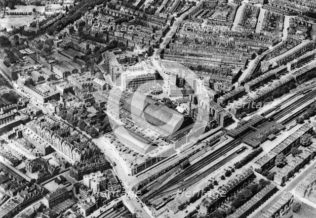 Olympia and the headquarters of the Post Office Savings Bank, London, 1926-1927. Artist: Unknown