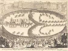 View of the Festival, 1616. Creator: Jacques Callot.