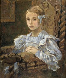 Portrait of the artist's daughter, 1906. Creator: Monfreid, George-Daniel (Géo) de (1856-1929).